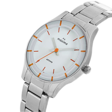 Maxima ATTIVO Women White Dial Analogue Watch - 63781CMLI